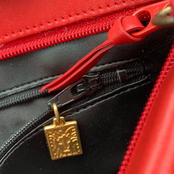 1980 Anne Klein for Calderon 🍅 tomato red - Picture 6 of 7